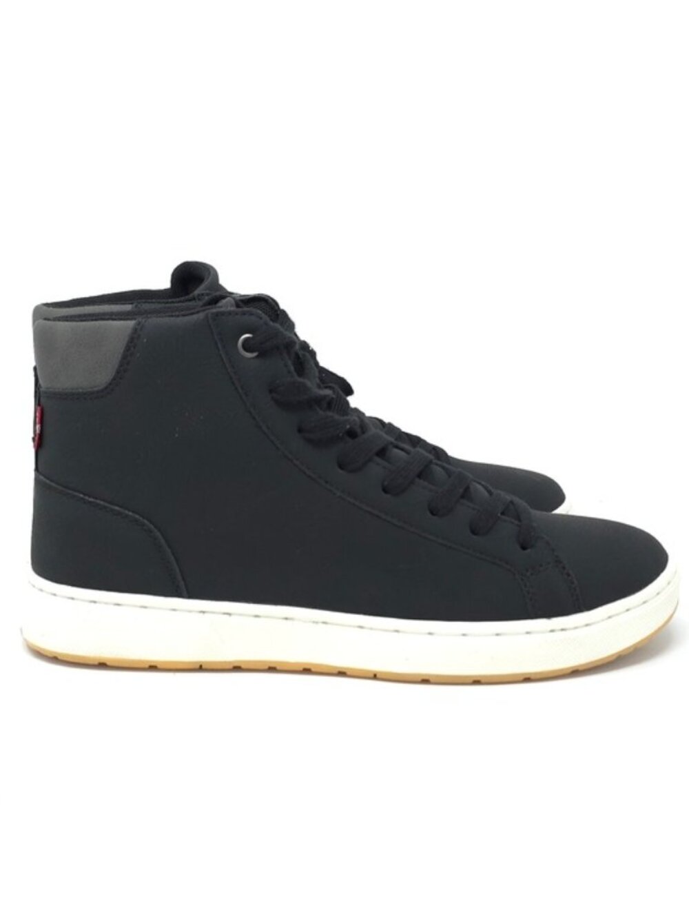 Levis Boots Caleb Sneaker Black Lacxe Up Comfort Flat 9M - Picture 3 of 9
